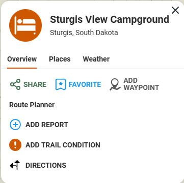 Sturgis View Campground